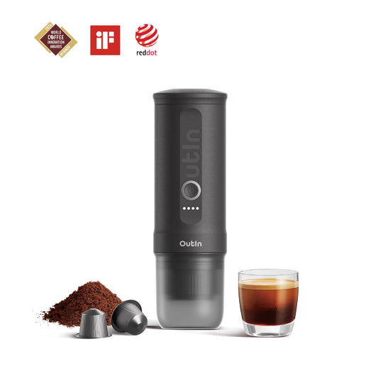 Nano Portable Espresso Machine (Space Grey) - steven wick