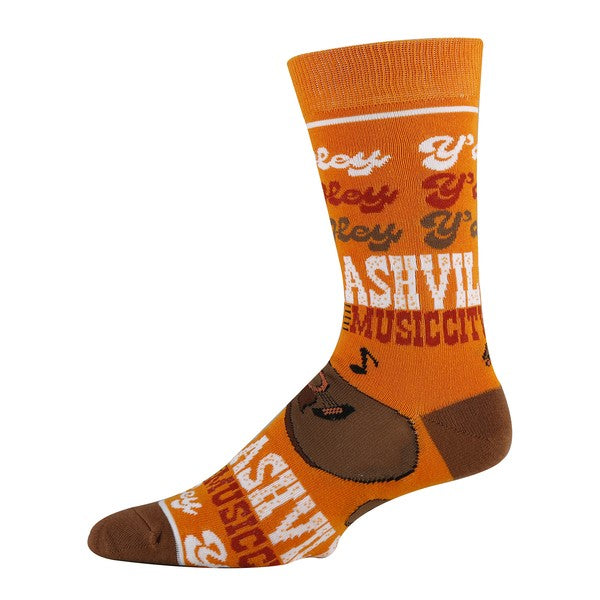 Hey Y'all - Mens Crew Socks - steven wick