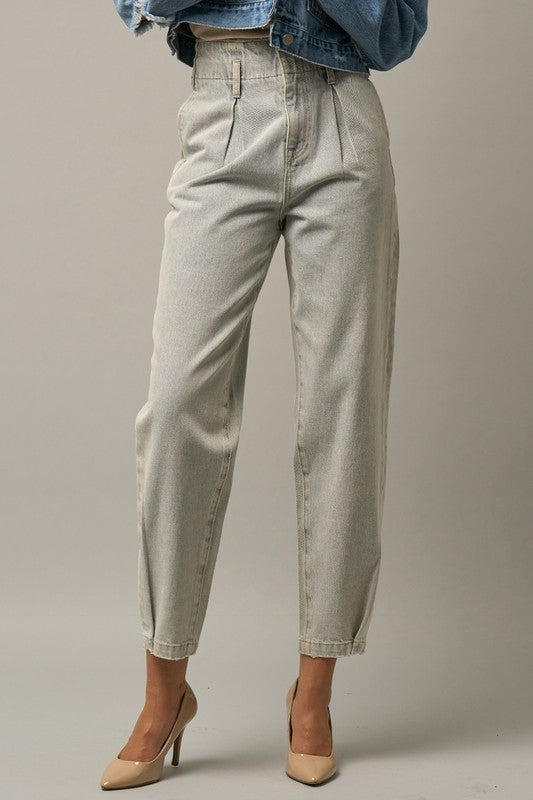 Super High Waist Balloon Jeans - steven wick