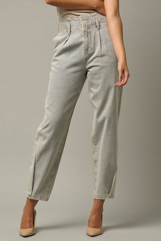 Super High Waist Balloon Jeans - steven wick