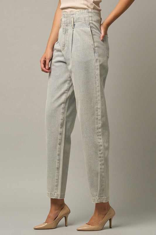Super High Waist Balloon Jeans - steven wick