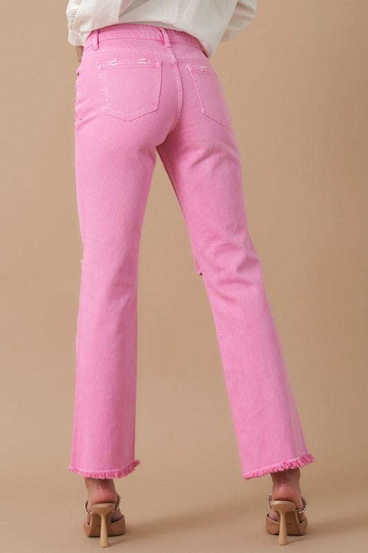 HIGH RISE SLIM STRAIGHT - steven wick