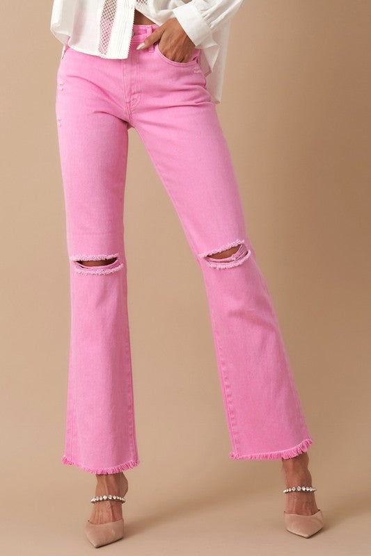 HIGH RISE SLIM STRAIGHT - steven wick