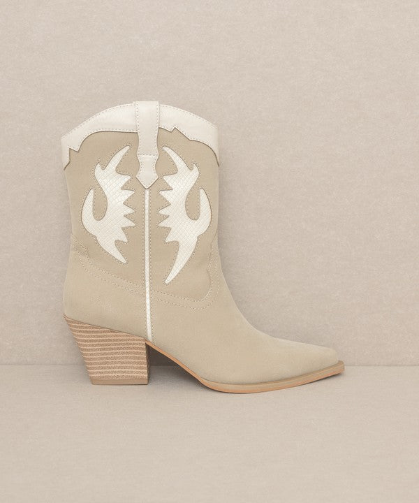 Houston Layered Panel Cowboy Boots - steven wick