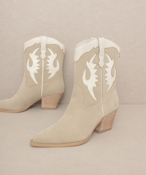 Houston Layered Panel Cowboy Boots - steven wick