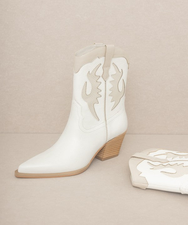 Houston Layered Panel Cowboy Boots - steven wick