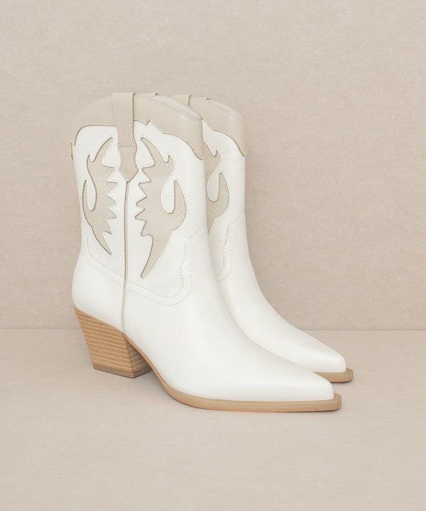 Houston Layered Panel Cowboy Boots - steven wick