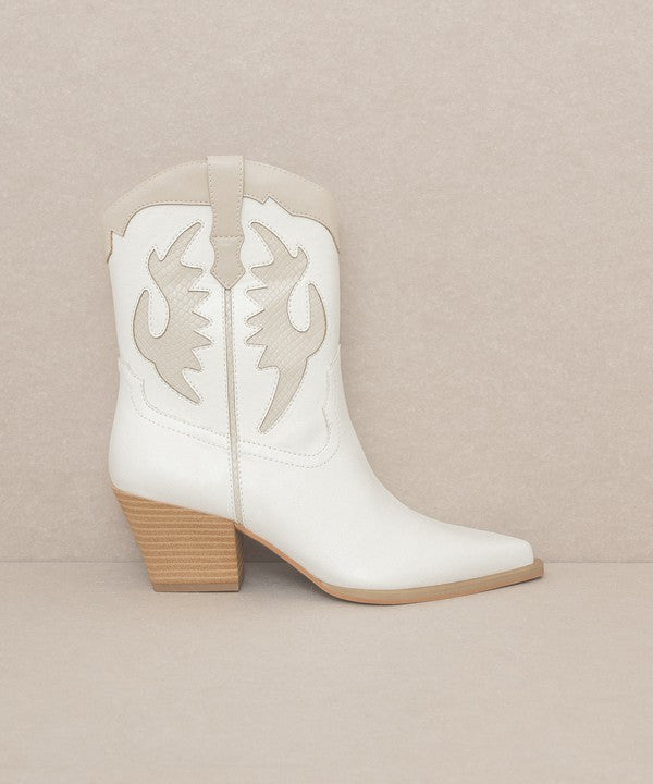 Houston Layered Panel Cowboy Boots - steven wick