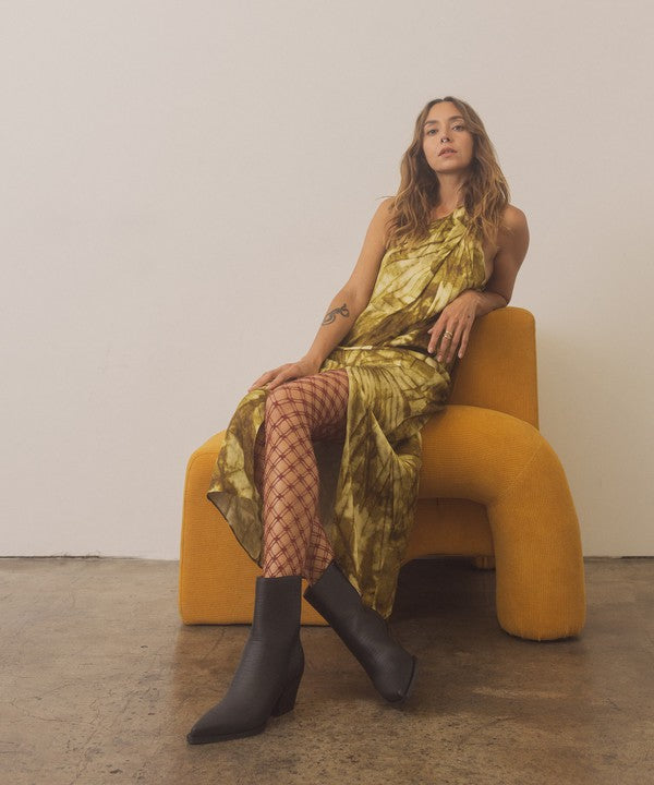 Miley Alligator Print Booties - steven wick