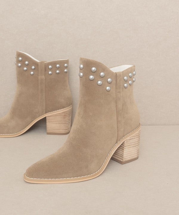 OASIS SOCIETY Alofi - Studded Collar Booties - steven wick