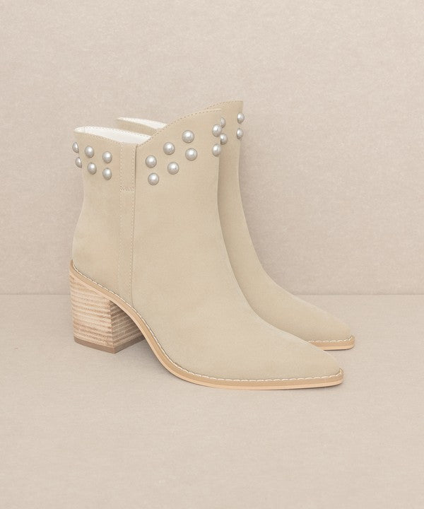OASIS SOCIETY Alofi - Studded Collar Booties - steven wick