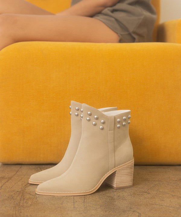 OASIS SOCIETY Alofi - Studded Collar Booties - steven wick