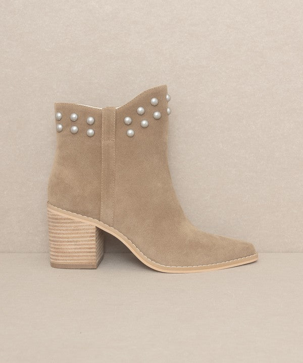 OASIS SOCIETY Alofi - Studded Collar Booties - steven wick