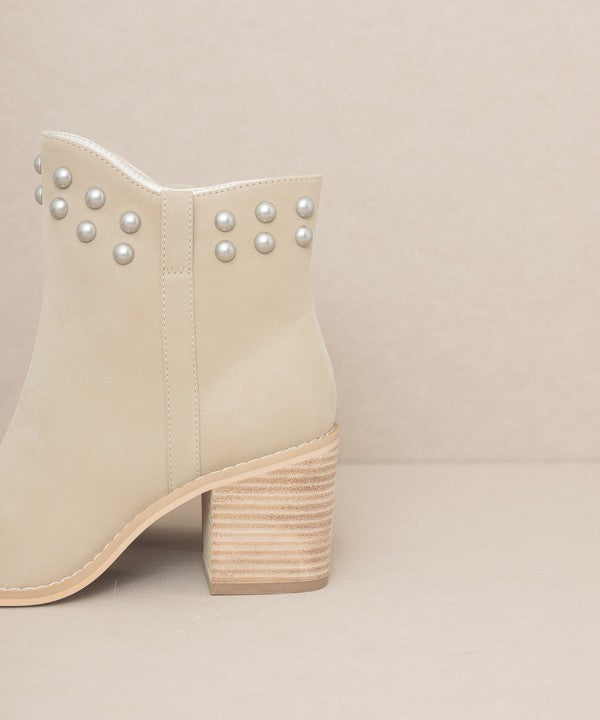 OASIS SOCIETY Alofi - Studded Collar Booties - steven wick