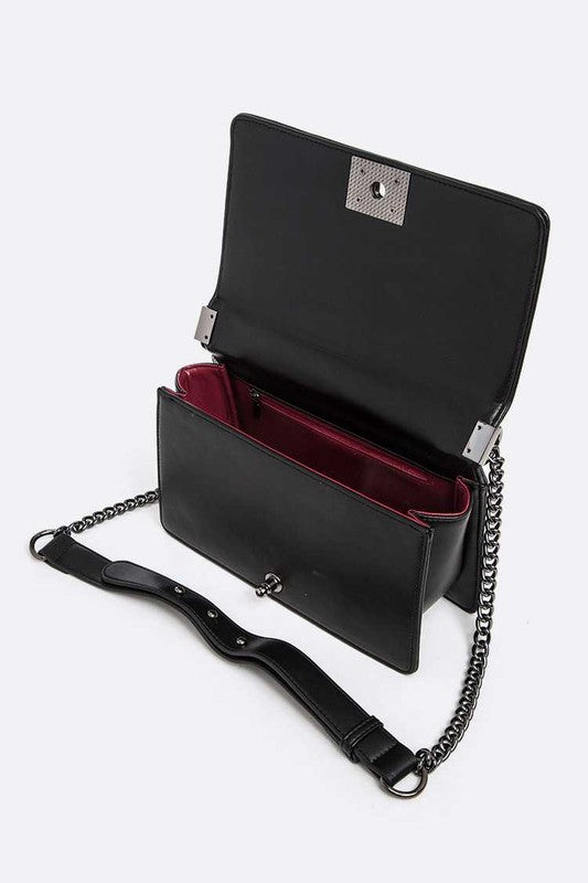 Quilted Designed Fashion Handbag - steven wick