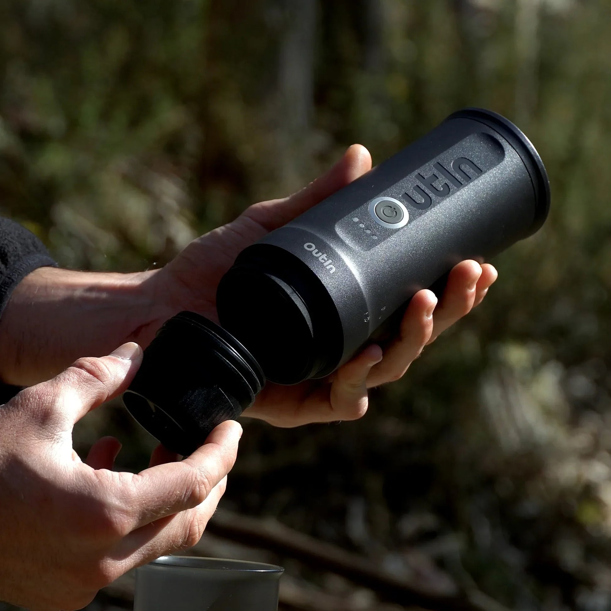 Nano Portable Espresso Machine (Space Grey) - steven wick