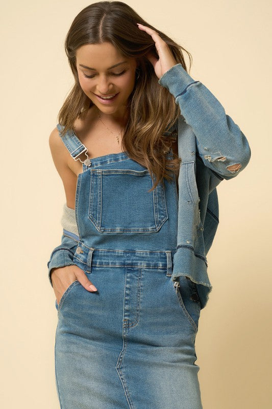 OVERALL LONG SKIRT - steven wick