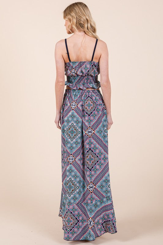 Tribal Print Skirt Set - steven wick