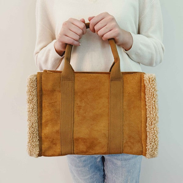Tote Crossbody Bag With Handles - steven wick