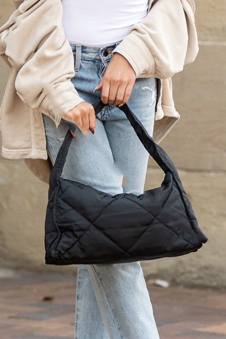 Harper Quilted Handbag - steven wick