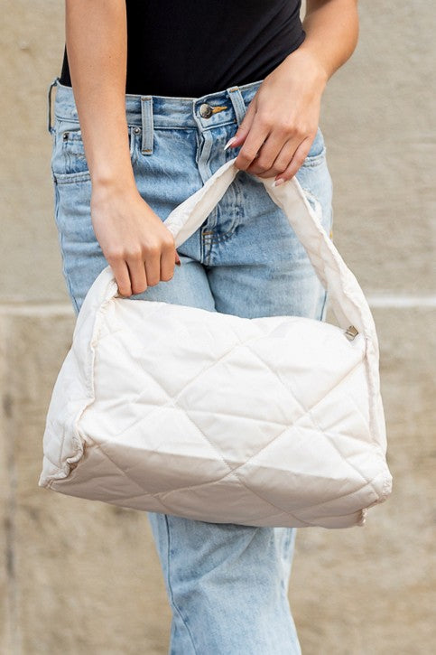 Harper Quilted Handbag - steven wick