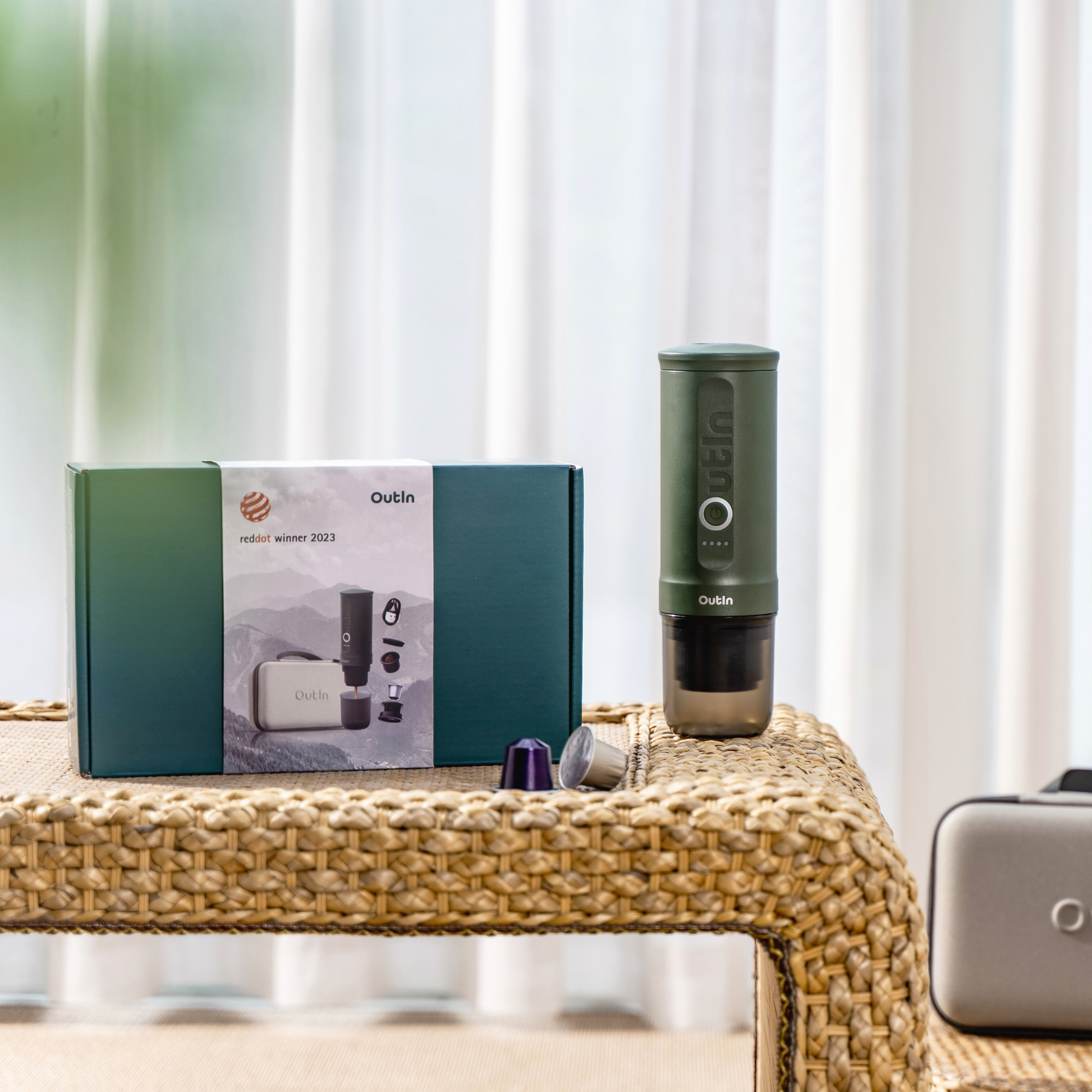 Traveler Espresso Gift Set (Forest Green) - steven wick