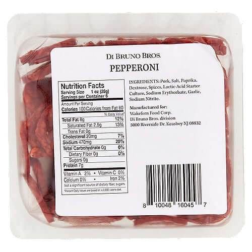 Pepperoni Coin Sliced Pack
