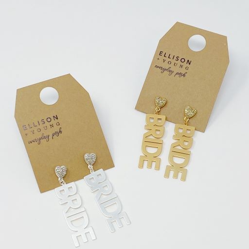 Say I Do Bride Earrings - steven wick