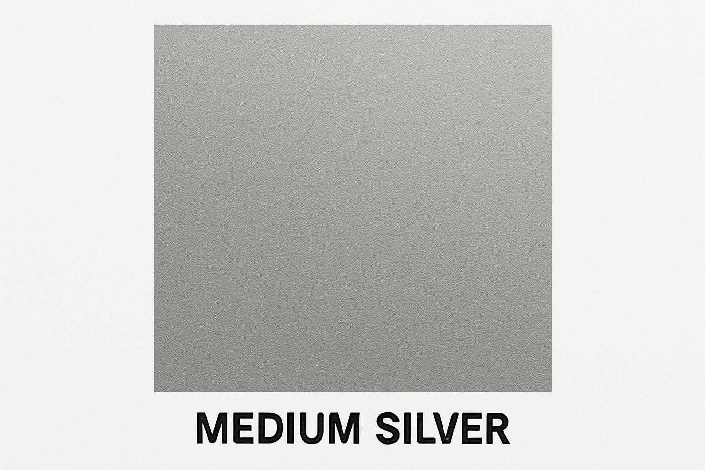 create a single medium silver color