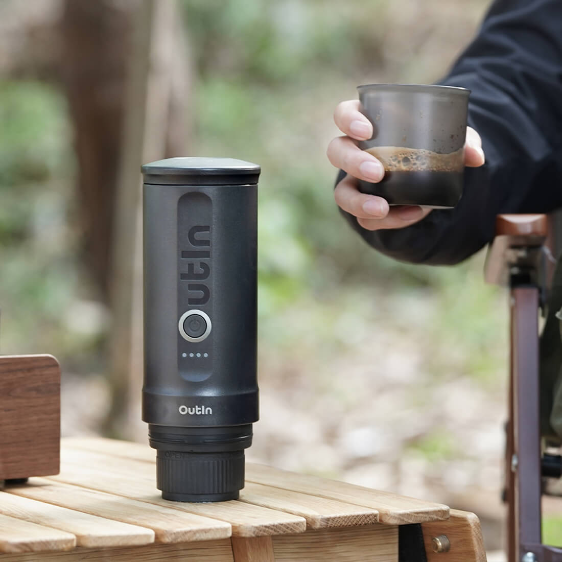 Nano Portable Espresso Machine (Space Grey) - steven wick