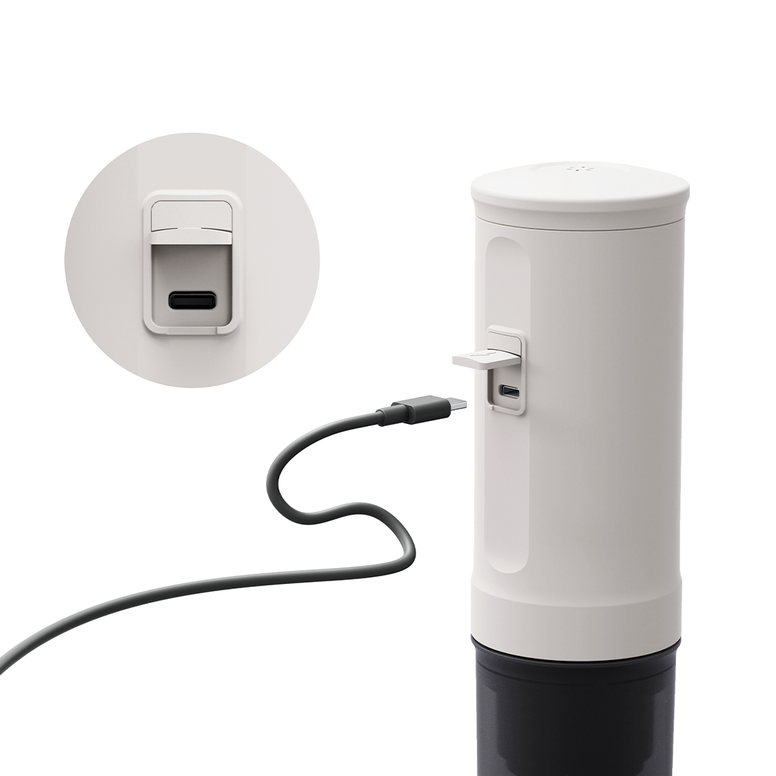 Nano Portable Espresso Machine (Pearl White) - steven wick