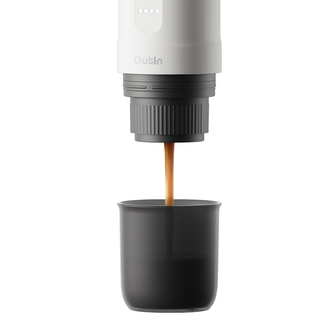 Nano Portable Espresso Machine (Pearl White) - steven wick