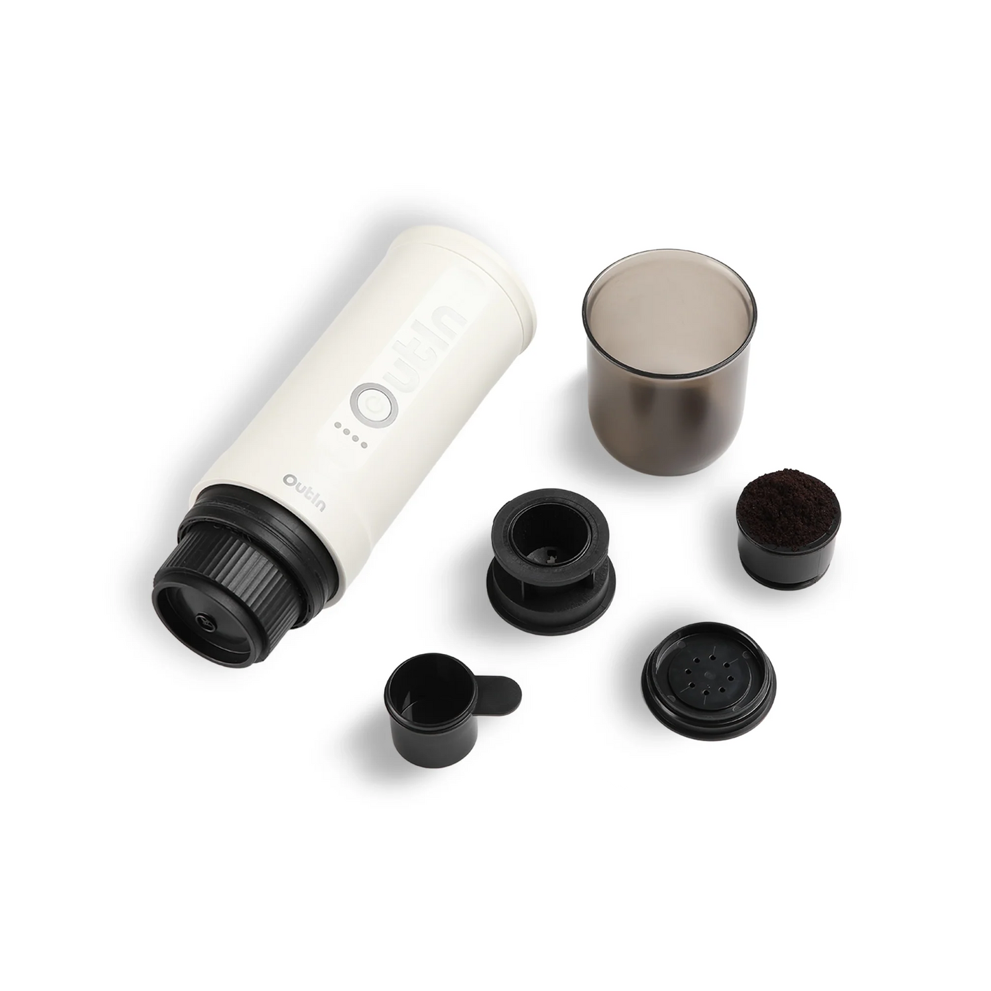 Nano Portable Espresso Machine (Pearl White) - steven wick