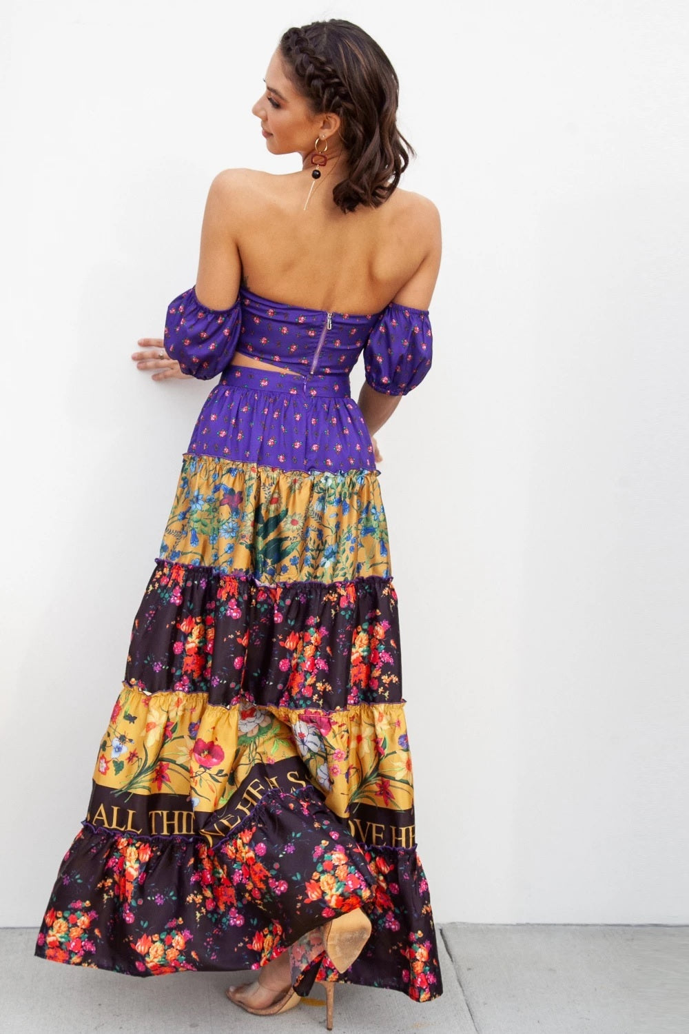 Leslie Multi-Color Maxi Two Set Love Heals Violeta - steven wick
