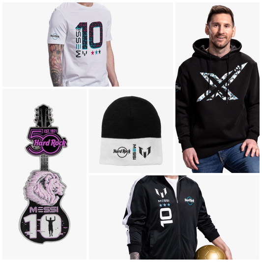 Messi Mania Hits Hard Rock Cafes Worldwide with Limited-Edition Merch and Global Soccer Celebration