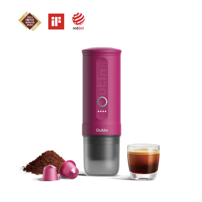 Nano Portable Espresso Machine (Fuchsia Pink) - steven wick