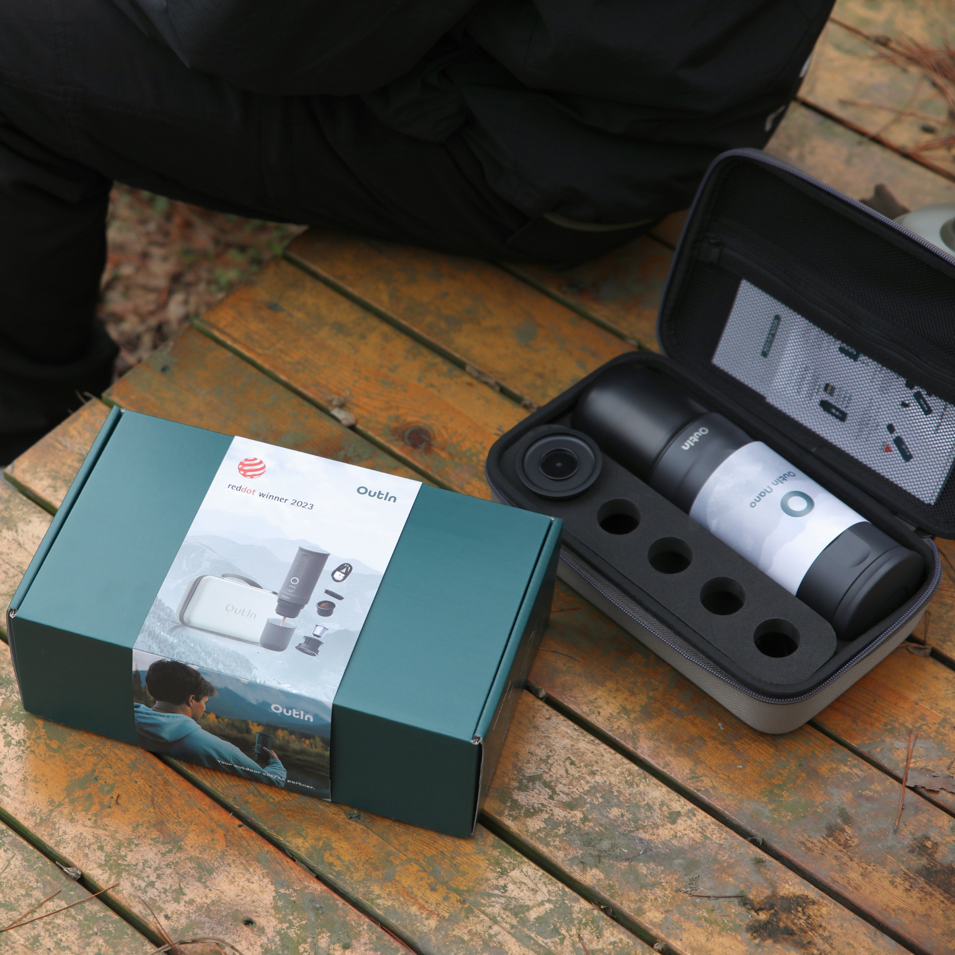 Traveler Espresso Gift Set (Space Grey) - steven wick