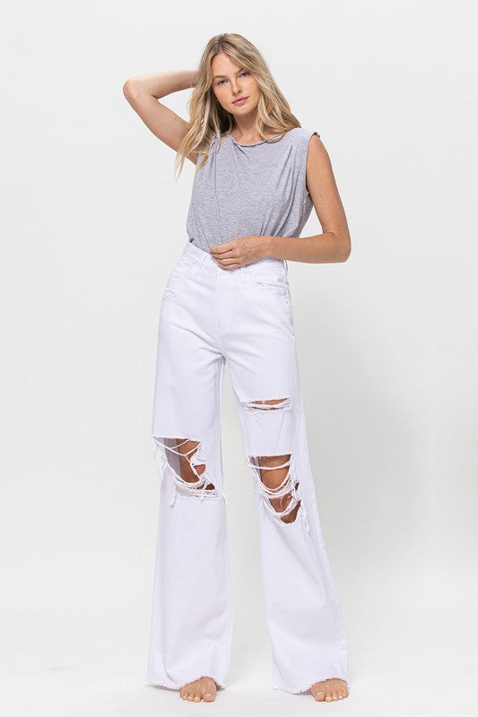 90's Vintage Loose Denim Jeans - steven wick
