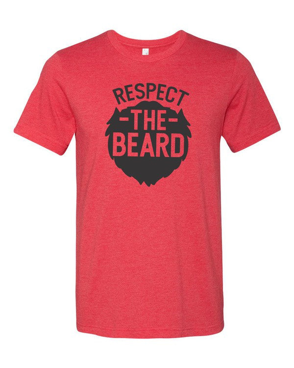 Respect the Beard Mens Tee - steven wick