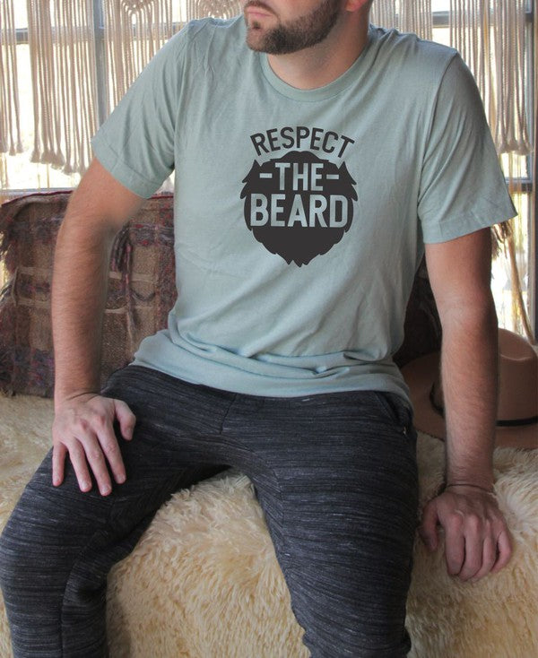 Respect the Beard Mens Tee - steven wick