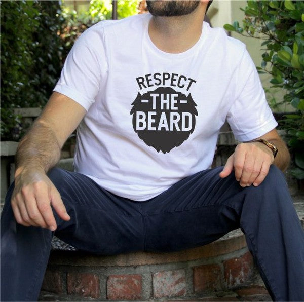 Respect the Beard Mens Tee - steven wick