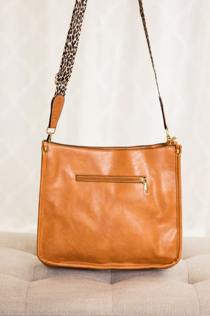 Crossbody Handbag Purse Leopard Animal Strap - steven wick