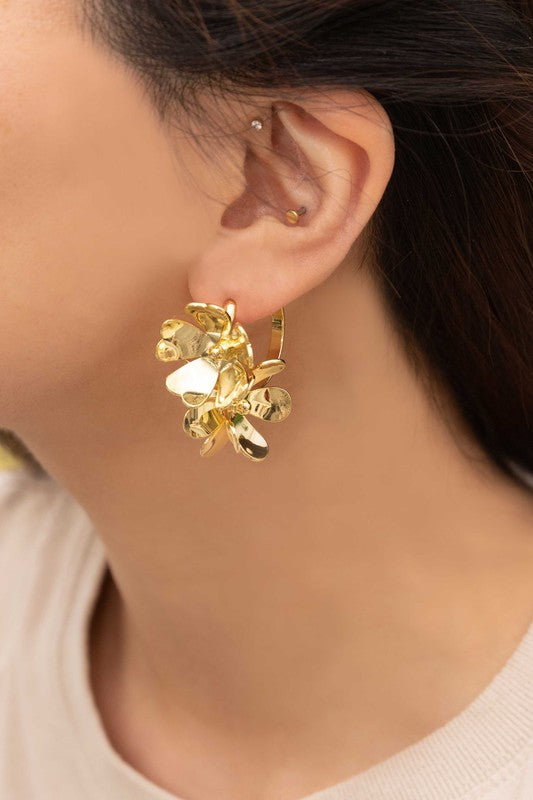 Botanist Hoop Earrings - steven wick