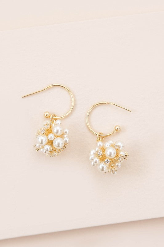 Gold Divine Hoop Earrings - steven wick
