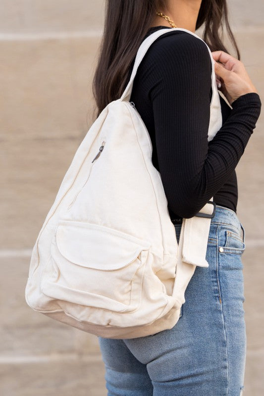 Oversized Canvas Sling - steven wick