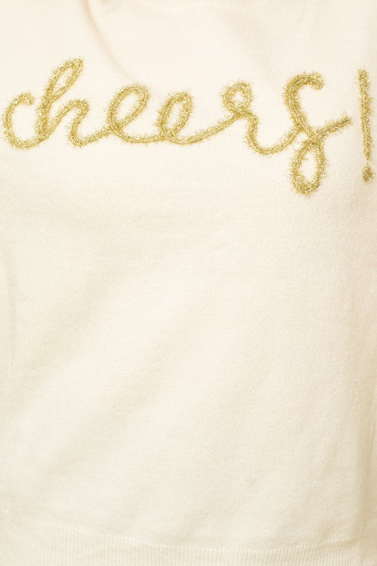 Plus Size Cheers Pullover Sweater - steven wick