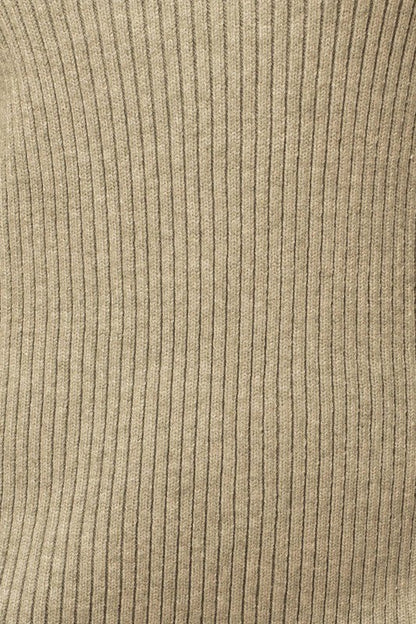 Turtle Neck Balloon Sleeve Sweater Dress - steven wick