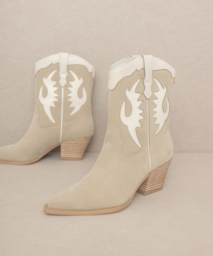 Houston Layered Panel Cowboy Boots - steven wick