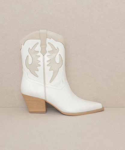 Houston Layered Panel Cowboy Boots - steven wick