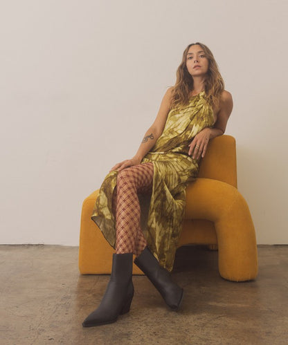 Miley Alligator Print Booties - steven wick